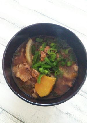 豚肉×残り野菜=豚汁　冷蔵庫お掃除-レシピのメイン写真