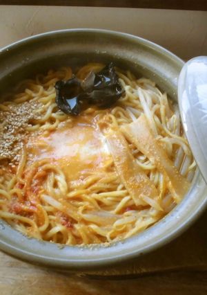 鍋焼きラーメン♪-レシピのメイン写真