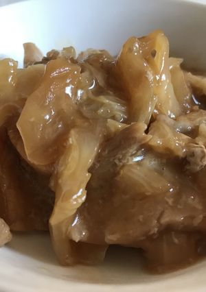 白菜と豚肉のうま煮-レシピのメイン写真