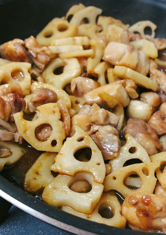 鶏肉と蓮根の照り焼き-レシピのメイン写真