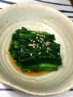 *ほうれん草のおひたし*-レシピのメイン写真