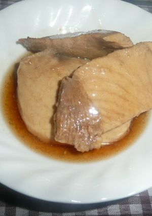 さめの煮付け-レシピのメイン写真