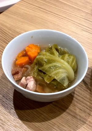 簡単おいしい炊飯器でキャベツスープ-レシピのメイン写真