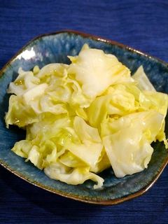 レンジで簡単!キャベツのコンソメ煮-レシピのメイン写真