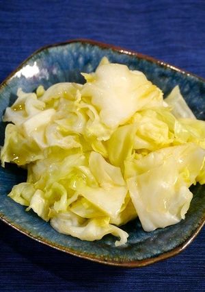 レンジで簡単！キャベツのコンソメ煮-レシピのメイン写真
