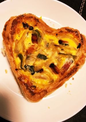 quiche d'epinard-レシピのメイン写真
