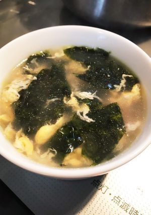 台湾料理★のり玉スープ(紫菜蛋花湯）-レシピのメイン写真