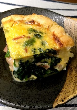 ＊ほうれん草とベーコンのキッシュ＊-レシピのメイン写真