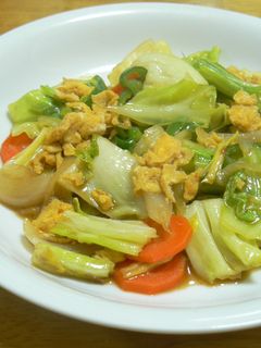 野菜と卵のオイスターソース炒め-レシピのメイン写真