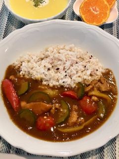 彩り野菜カレー-レシピのメイン写真