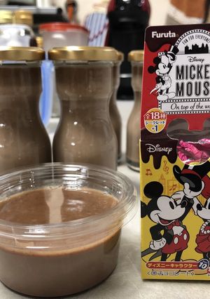 チョコエッグ de チョコプリン-レシピのメイン写真