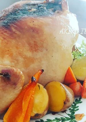 綺麗になれちゃう『柔らかローストチキン』-レシピのメイン写真