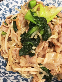 豚肉とターサイのオイスター炒め-レシピのメイン写真