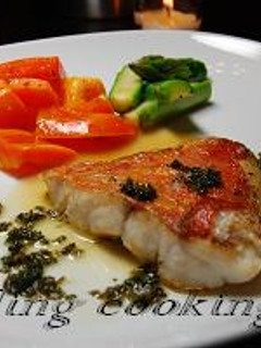 金目鯛のポワレレモンバターソース-レシピのメイン写真