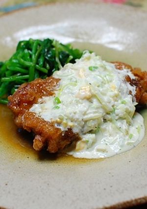 揚げ鶏の甘酢ソース・タルタル添え-レシピのメイン写真