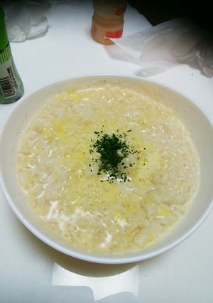 鍋を使わずズボラ☆チーズリゾット風-レシピのメイン写真
