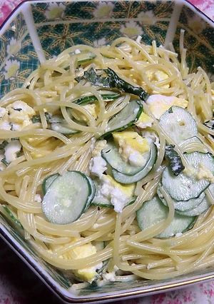 おせちに飽きたら、青じそ入りスパサラダを-レシピのメイン写真