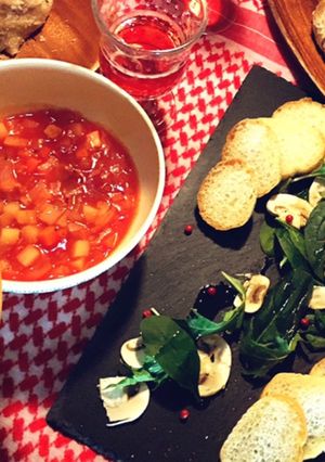 【キャンプ飯】コッヘルでミネストローネ！-レシピのメイン写真