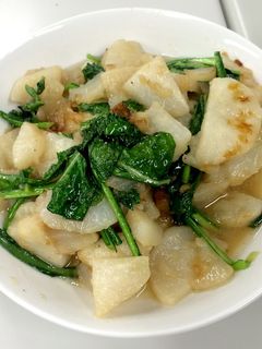 かぶの麺つゆ炒め-レシピのメイン写真