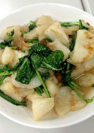 かぶの麺つゆ炒め-レシピのメイン写真