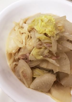 ★大根と白菜のツナ煮☆-レシピのメイン写真