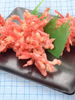 ☆千切紅生姜のかき揚げ☆-レシピのメイン写真