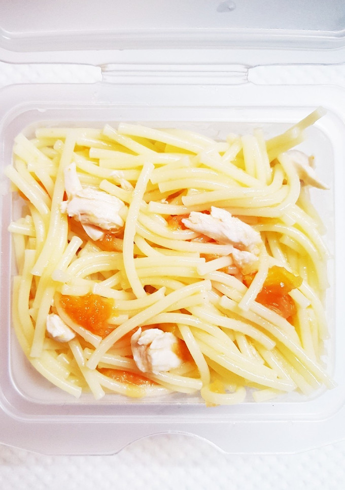 離乳食完了期　ささみトマトパスタ　冷凍-レシピのメイン写真