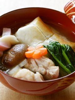 液体塩こうじで旨味たっぷりなお雑煮☀-レシピのメイン写真