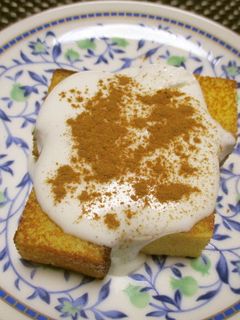 おひとりさまのカステラでホットデザート-レシピのメイン写真