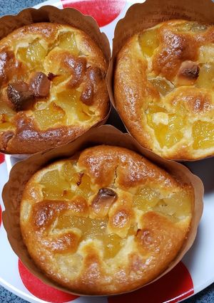 りんごとクリームチーズのマフィン-レシピのメイン写真