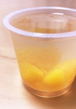 我が家のふるふるみかんゼリー-レシピのメイン写真
