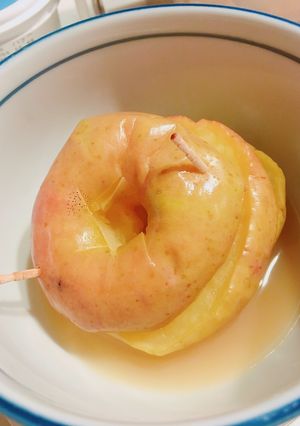 (つまようじ)=(くり抜き)な焼きりんご-レシピのメイン写真