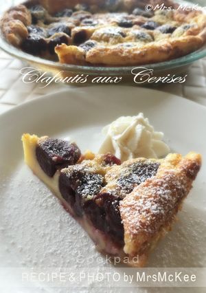 チェリーのクラフティ-レシピのメイン写真