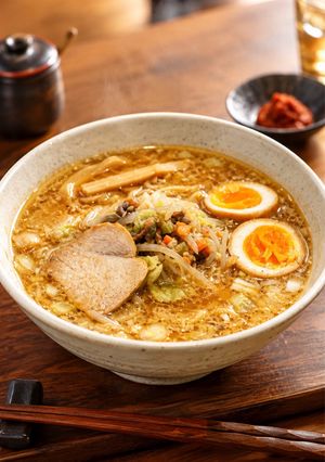 Ｗ裏ワザで超簡単！名店の味の味噌ラーメン-レシピのメイン写真