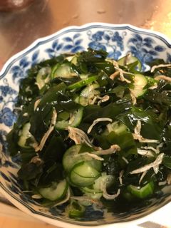 わかめときゅうりのジャコ醤油和え-レシピのメイン写真