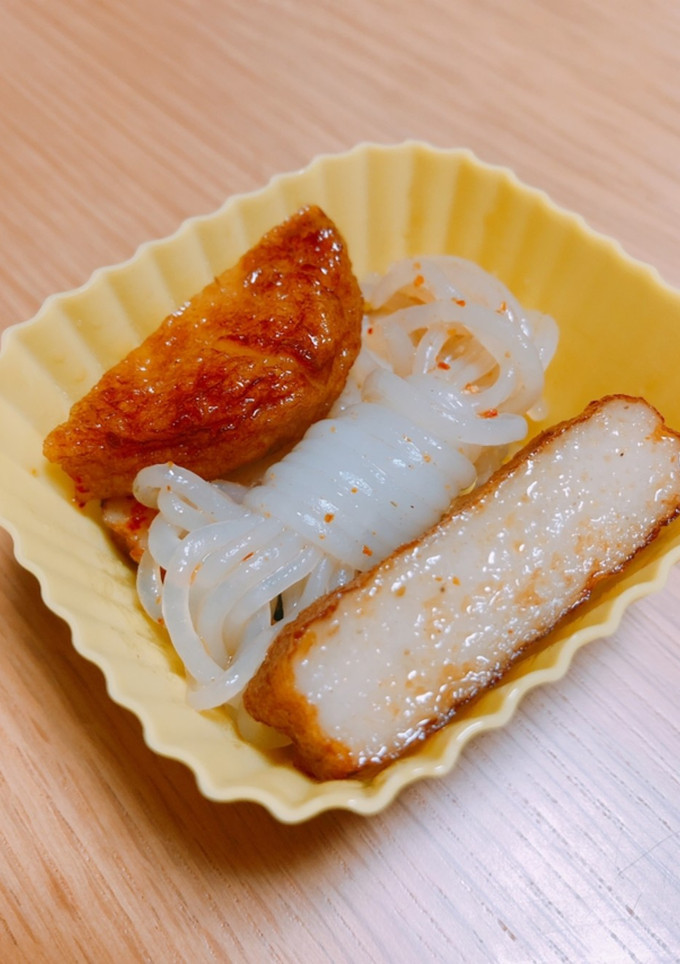 お弁当に！しらたきとさつま揚げの炒めもの-レシピのメイン写真
