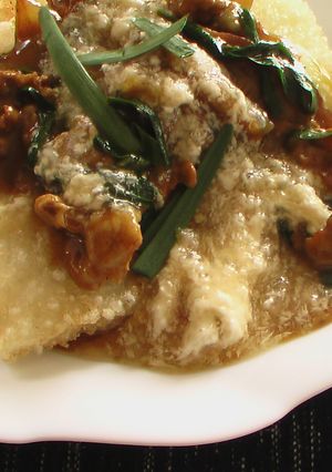 さっくりおこげの中華カレーあんかけ風!-レシピのメイン写真