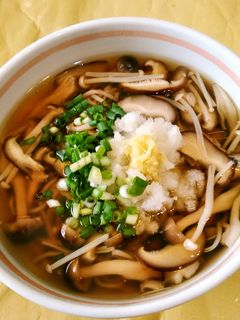 暖まる☆キノコあんかけそば-レシピのメイン写真