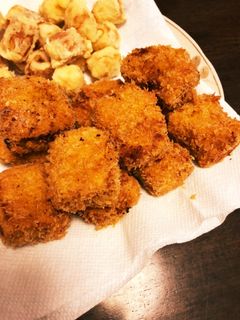 かぼちゃの煮物リメイク!かぼちゃコロッケ-レシピのメイン写真
