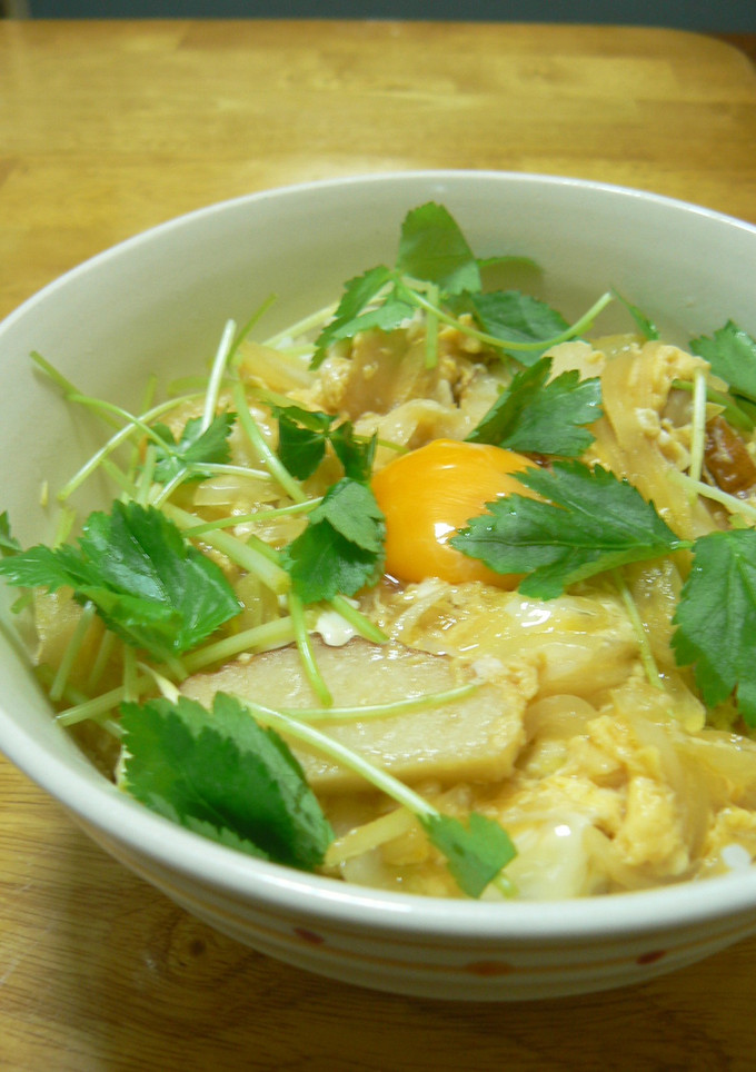 めんつゆで簡単！！木の葉丼-レシピのメイン写真