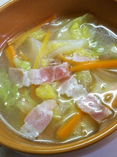余り野菜とベーコンのスープ-レシピのメイン写真