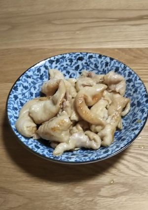 鶏皮の照り焼き塩レモン風味-レシピのメイン写真