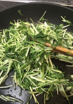 水菜 大量消費♬ゴマポンで無限水菜-レシピのメイン写真
