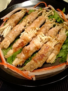 豚肉のえのき巻き-レシピのメイン写真