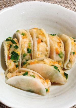 糖質オフ！エビのぷりぷり蒸し餃子-レシピのメイン写真