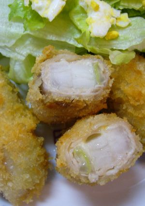 豚のくるくる揚げ♡大根ネギチーズ-レシピのメイン写真