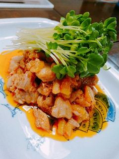 あたた生だししょうゆで鶏もも肉のハワイ風-レシピのメイン写真