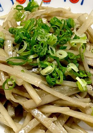 鶏皮ごぼう*☻*-レシピのメイン写真