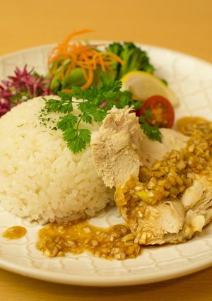 炊飯器de簡単カオマンガイ-レシピのメイン写真