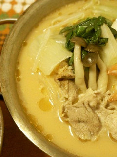 豆乳チゲを手軽に!-レシピのメイン写真